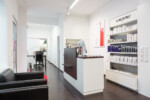 Salon Innenansicht Kassenbereich